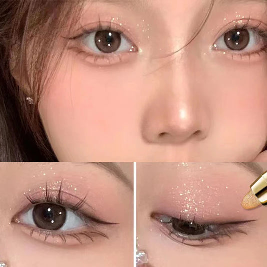 Bâton de fard à barrage scintillant facile