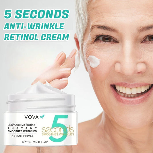 Crème pour le visage en 5 secondes