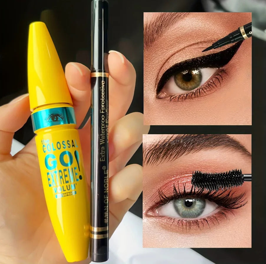 Eyeliner'lı Maskara