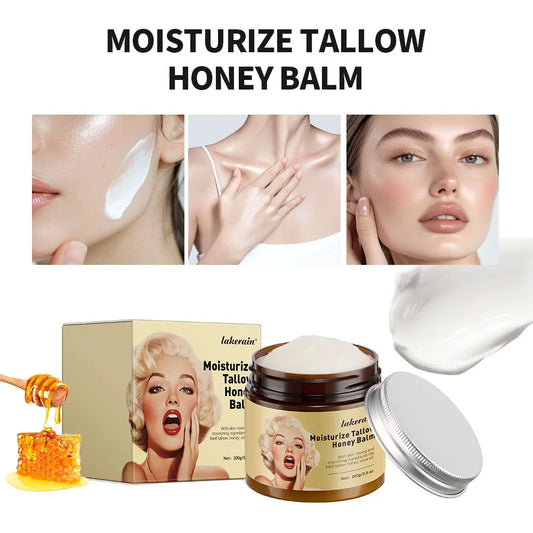 100g/3.5 oz. Donyağı Ballı Nemlendirici Balsam, Ballı Çırpılmış Balsam