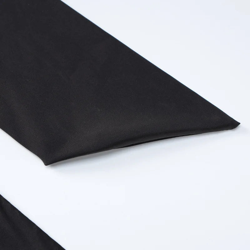 Robe dos nu dos nu en satin pour femme