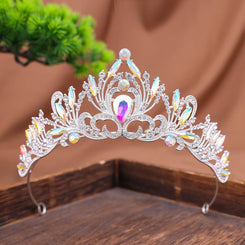 Couronne diadème en cristal pour filles