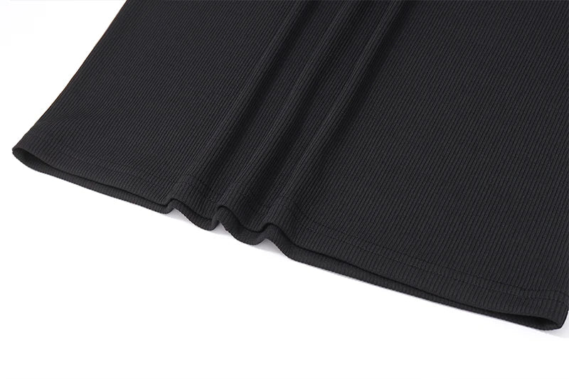 Xeemilo élégant maille volants Robe de soirée