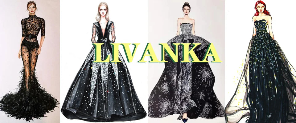 LIVANKA robes De soirée courtes