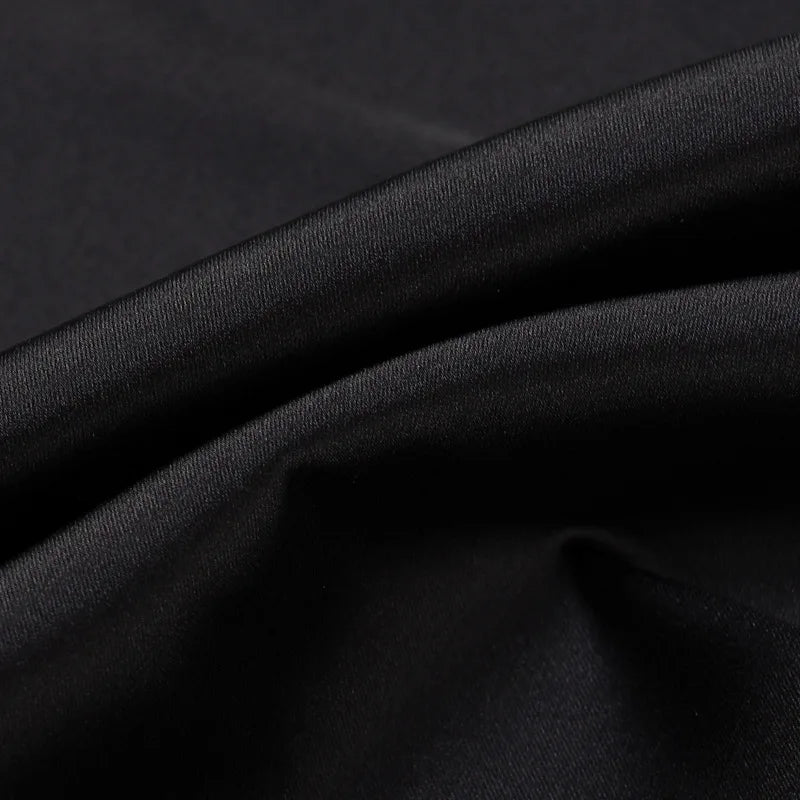 Robe dos nu dos nu en satin pour femme