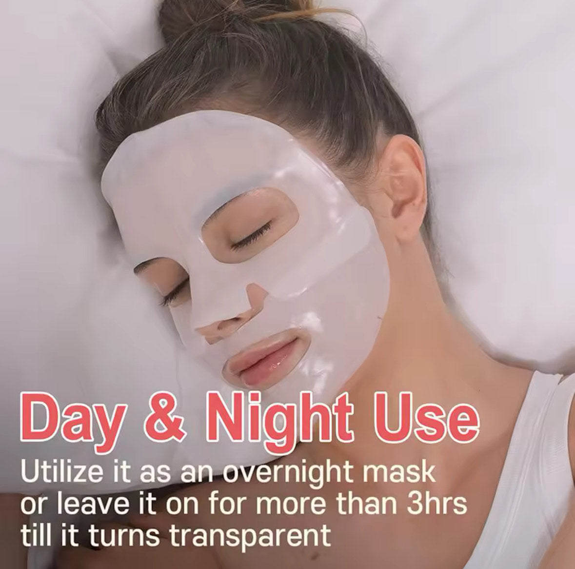 BIODANCE Bio-Collagen, nemlendirici gece hidrojel maskesi, 
