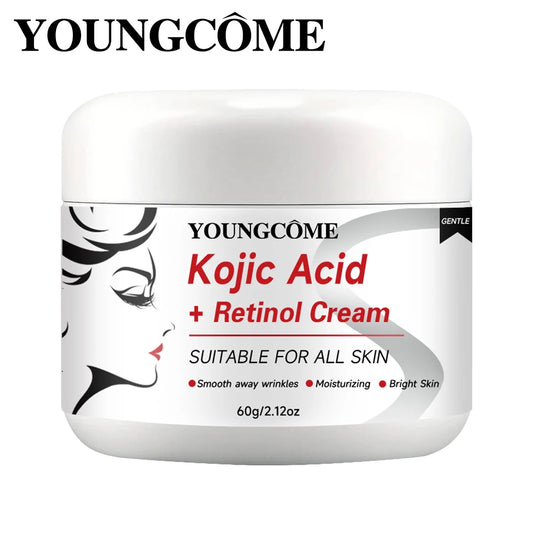 Kojik Asit + Retinol Krem, Yaşlanma Karşıtı Krem