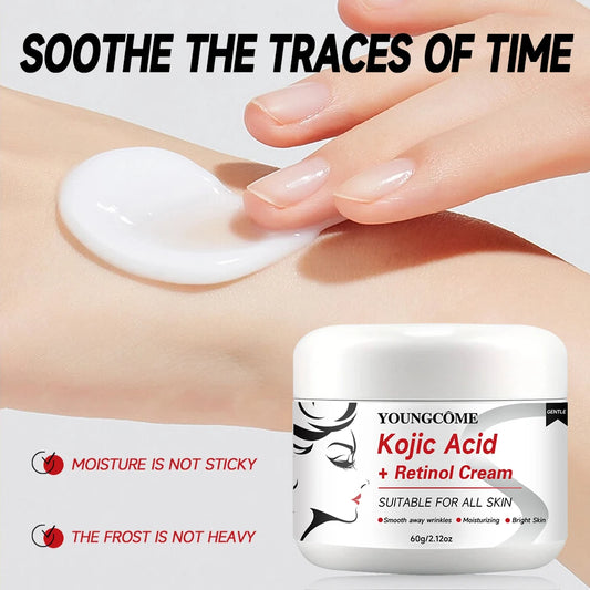 Kojik Asit + Retinol Krem, Yaşlanma Karşıtı Krem