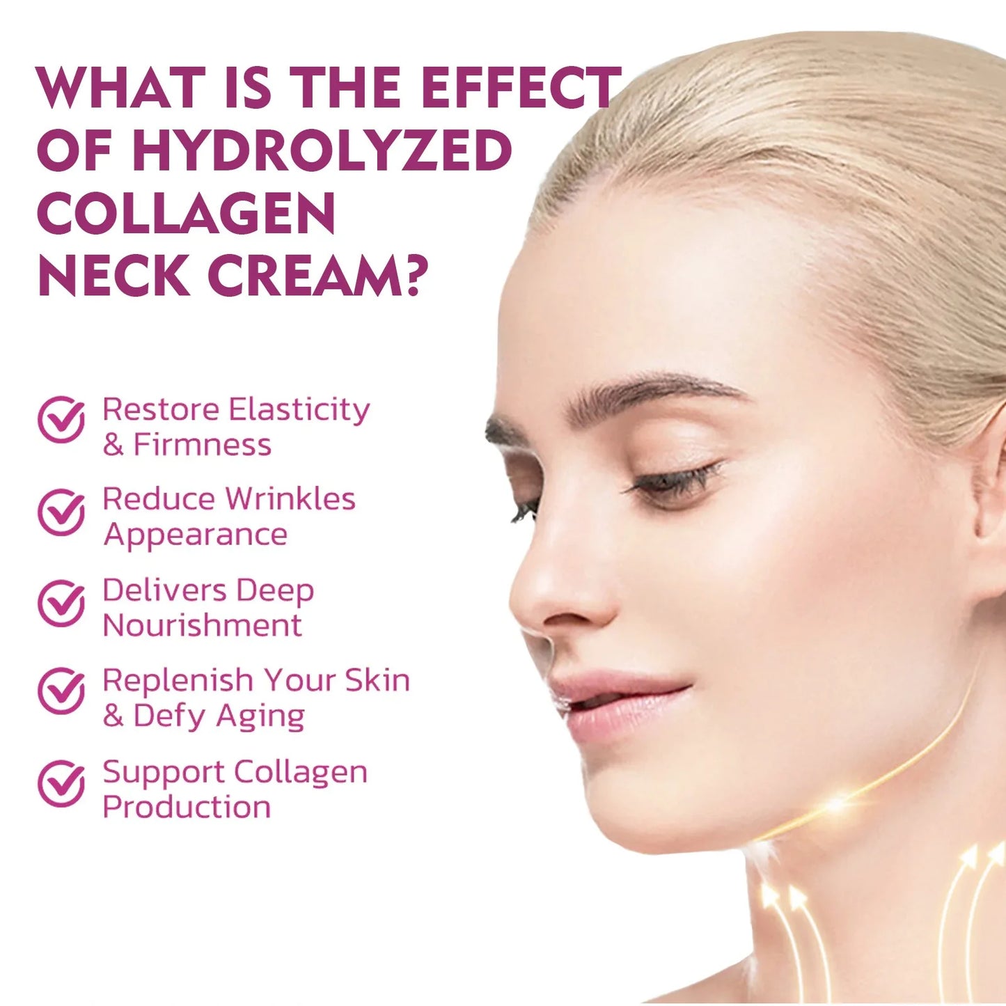 Boyun çizgileri için protein kremi