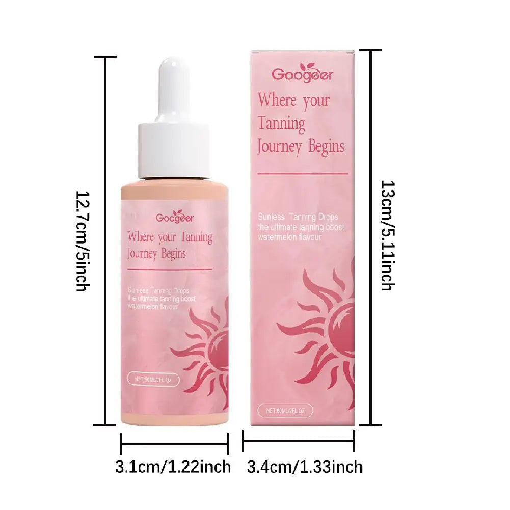 1/2 adet 60 ml kendi kendine bronzlaşma damlası