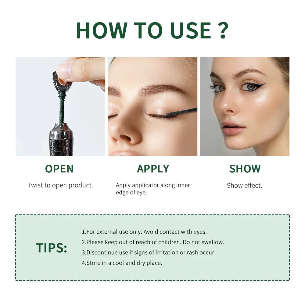Kohl-Uzun ömürlü toz eyeliner, doğal makyaj, Arapça