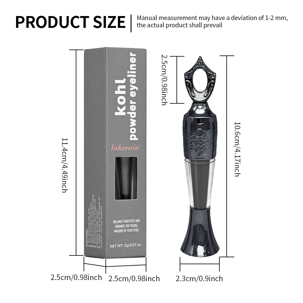 Kohl-Uzun ömürlü toz eyeliner, doğal makyaj, Arapça
