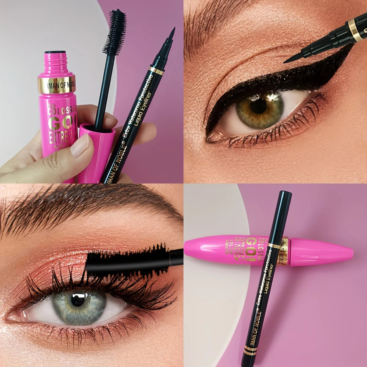 Eyeliner'lı Maskara